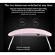 thumbnail image 4 of Lampara Led Usb Sun Mini Uñas Gelish Esmalte Portatil - Rosa DaraBaby Dam0021, 4 of 4