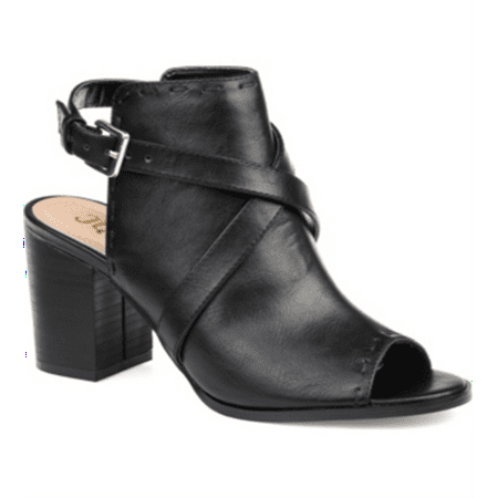 Journee Collection Women's Theda Bootie Black Size 8.5 M