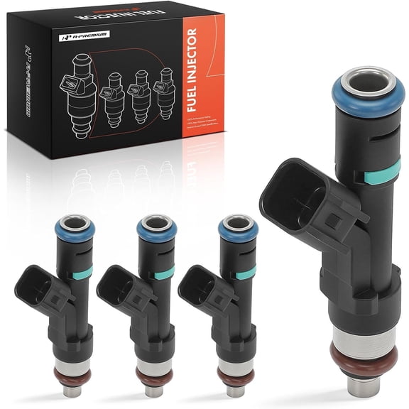 A-Premium Fuel Injectors Set of 4 Compatible with Ford Fusion 2013 2014 2015 2016 2017, 2.5L, Replace# BB3Z9F593A