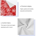 thumbnail image 4 of Dreamtimes 3 PCS Towel Christmas Snowflake Background Cotton Bath Towel Set (1 Bath Towel, 1 Hand Towel, 1 Washcloth) for Bathroom, Super Soft and Quick Dry Towels, 4 of 7
