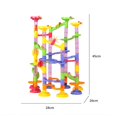 thumbnail image 3 of Juguete determinado de Tracy del funcionamiento del mármol 105PCS, juguetes educativos de la construcción de edificios de la diversión para Baoblaze Pistas de mármol, 3 of 8