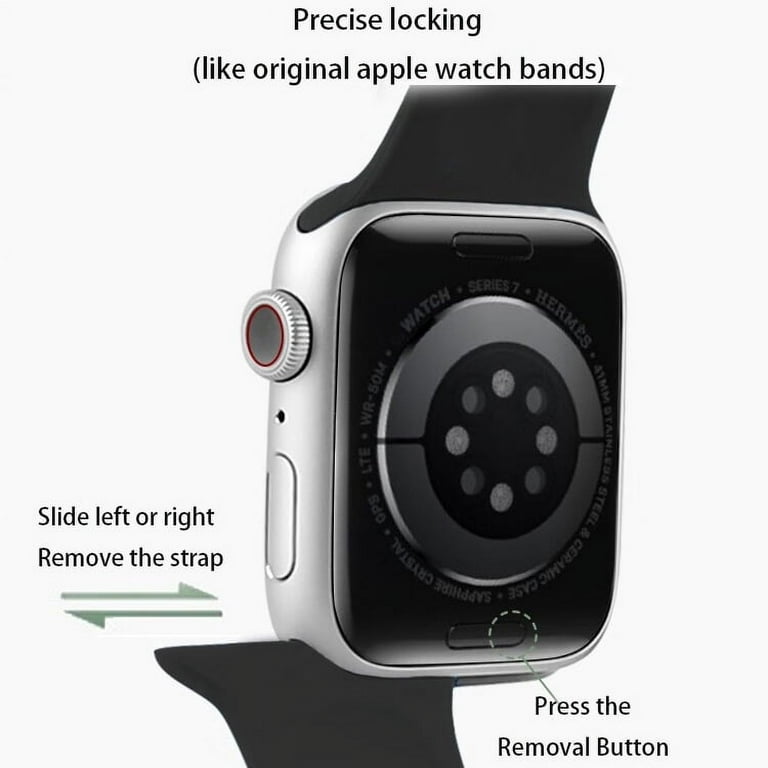Iwatch Strap How To Change Out Bands On Apple Watch Loop Band How