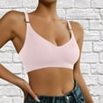 thumbnail image 2 of KONDYS Women's Seamless Sports Bra Sexy Beautiful Back Gathers Comfortable Ladies Underwear Without Rims, 2 of 5