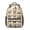 Butterfly and Skull, variant on Skull and Mushroom Gothic Pattern Backpack for School, Cute School Bag with Adjustable Shoulder Straps and Padded Back, 15.3"x11"x6.7"