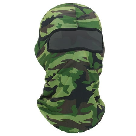 1Pc Outdoor Balaclava Hood Motorcycle Bandana Cycling Hunting Hat Uv Protection Face Cap Helmet Liner Headwear Cycling Clothing