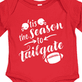 thumbnail image 4 of Inktastic Tis the Season to Tailgate with Helmets and Football Boys or Girls Long Sleeve Baby Bodysuit, 4 of 5