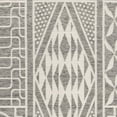 thumbnail image 6 of SAFAVIEH Marbella Jean Abstract Geometric Polyester Area Rug, Grey/Ivory, 5' x 8', 6 of 7