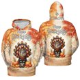 thumbnail image 3 of Happy Thanksgiving Maine Coon Turkey Costume Pumpkins Autumn Leaves All Over Print 3D Hoodie Unisex Merch Hoodies Cat Lover Kitten Owner Gifts - 13014, 3 of 6