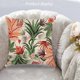 thumbnail image 4 of Funda de almohada para el hogar, funda de cojín con hojas verdes y plantas tropicales, selva tropical, 4 of 5
