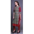 thumbnail image 3 of Bimba Tuniques Droites pour Femmes Kurta Imprimée Tunique d'Été, 3 of 6