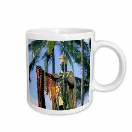 

3dRose King Kamehameha Statue Hilo Island of Hawaii - US12 DPB0438 - Douglas Peebles Ceramic Mug 11-ounce
