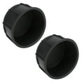 thumbnail image 4 of 2 unids/set portavasos para consola central forro de inserción protección UV de goma negra accesorios interiores automotrices, 4 of 12