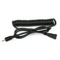 thumbnail image 5 of RCA Male to Female Coiled Spring Audio Cable Black, 5 of 5