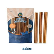 Angle View: Bow Wow Labs 6" Safe Fit Bully Sticks(Midsize) - 10 Pack