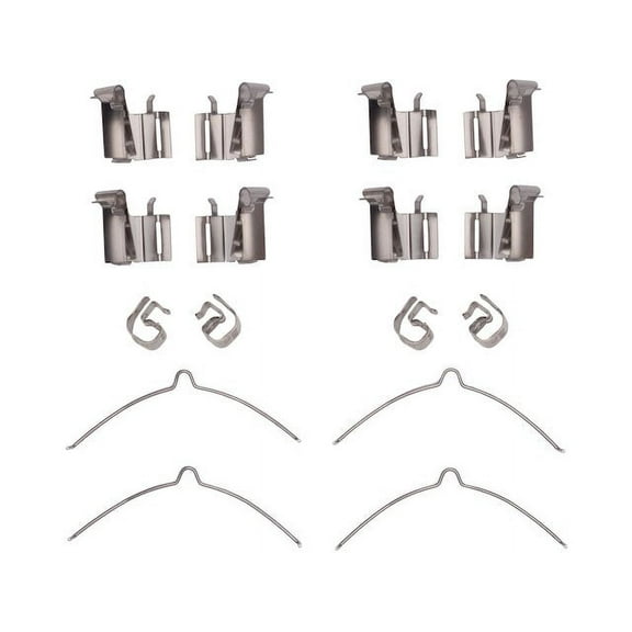 Front Brake Hardware Kit - Compatible with 2011 - 2022 Toyota Sienna 2012 2013 2014 2015 2016 2017 2018 2019 2020 2021