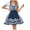 Blue 02, variant on Oktoberfest Womens Dresses Cotton Party A-Line Swing Dirndl German Bavarian Dresses for Halloween Carnival Blue S