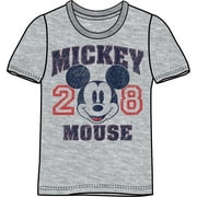 Disney Sz5 Hthr Gry Tee Mk Athletic