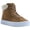 Dark Brown, variant on Marc Fisher Womens Dapyr Faux Suede High Top Casual and Fashion Sneakers