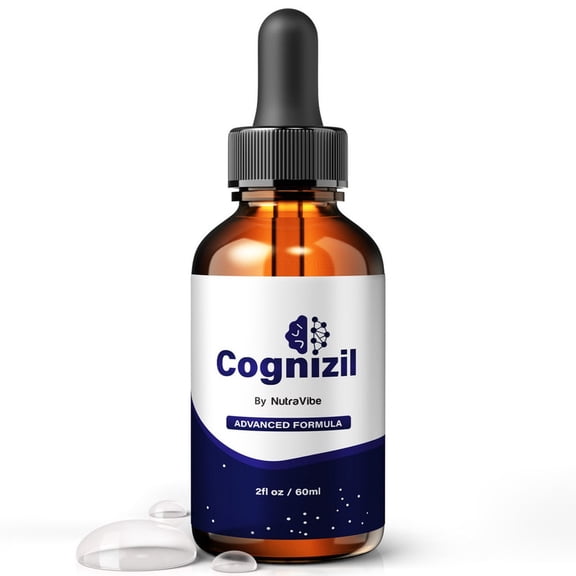 Cognizil Drops – Cognizil Brain Formula for Memory, Focus, and Cognitive Support, Liquid for Mental Clarity, Easy 1-Drop Formula (30 Servings)