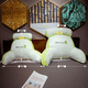 thumbnail image 5 of Pacifying Doudou Cojín De Terciopelo Junto A La Cama Bolsa Suave Respaldo Grande Cama De Dormitorio Lectura Protección De La Cintura Jugar Teléfono Móvil Cojín De Respaldo Simple, 5 of 6