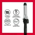 thumbnail image 6 of Revlon Perfect Heat 1-1/4" Triple Ceramic Curling Iron, Black, 6 of 7