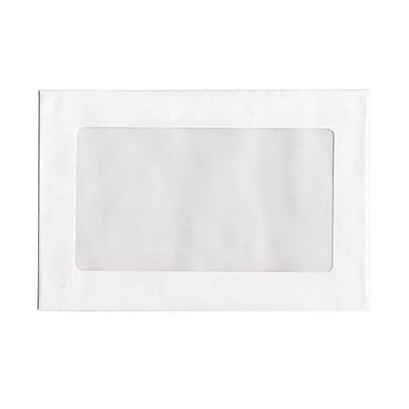 UPC: 0608729142942 | JAM Paper & Envelope 9 x 12 Booklet Commercial Window Envelopes  White  100/Pack