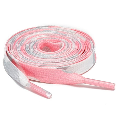 

2Pair Flat Shoe Laces Replacement for Sneakers Boots Athletic Shoes 24 - 72 Inch