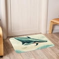thumbnail image 6 of Whale Non-Slip Polyester Door Rug Chair Mat Kitchen Rugs, Machine Washable, 6 of 6