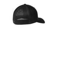 thumbnail image 5 of Port Authority Adult Unisex Regular Plain Cap Black/Black Small/Medium, 5 of 5