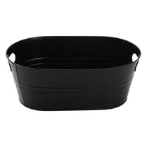 QccHieUs Champagne Bucket Classic Drink Cooler for Restaurant Bar Accessories Parties black