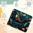 thumbnail image 3 of Platypus Gaming Mouse Pad, Desk Mat, Square 8.3x9.8 Inch Non-Slip Rubber Bottom Printed for Office and Gaming, 3 of 6