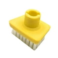 thumbnail image 4 of Cabezal de cepillo para vaporizador Limpiador a vapor Cabezal de barredora Reparación Repuestos PP Blanco E, 4 of 9