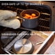 thumbnail image 3 of MSMK Juego de Ollas y Sartenes de 10 Piezas Antiadherentes, Juegos de Baterías de Cocina para Construir una Cocina Inicial o Refrescarse, Calentamiento Uniforme, Fácil Limpieza, Manejo Cómodo, Compati, 3 of 5