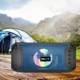 thumbnail image 7 of Nkmbld Home Audio Subwoofers Bluetooth Speaker Mighty Sound 1200mAh Power Bank Portable Speaker with Built-in Handle for Outdoor, Father's Day Gifts, Blue, 7 of 7