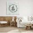 thumbnail image 2 of Stupell Industries Farm Fresh Welcome Sign Tartan Cow Laurels , 36 x 36, Design by Carol Robinson, 2 of 6
