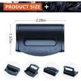 thumbnail image 3 of 2Pcs Seat Belt Clips, Seatbelt Adjuster for Everyone, Premium Plastic Comfort Universal Auto Shoulder Neck Strap Positioner, Black, 3 of 8