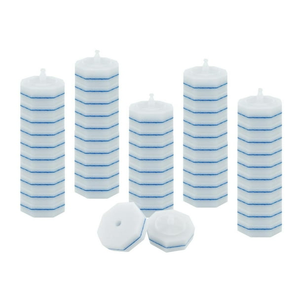 Repuestos para cepillos de inodoro, limpieza resistente, ligeros y limpiadores de inodoros. 50 piezas