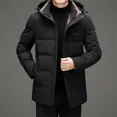 thumbnail image 2 of Chaquetas de invierno para hombre 2024 Nueva ropa de diseñador Chaquetas con calefacción rellenas de plumón de ganso Chaquetas gruesas Ropa masculina larga, 2 of 4