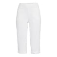 thumbnail image 4 of Real Size Women's 19" Pull On 2 Pocket Stretch Capri, 4 of 5