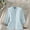 Blue, variant on New Summer Fashion for All GaThRRgYP Womens Jackets and Coats,Women's Fashion Casual Solid Color Pocket Turndown Collar 3/4 Sleeve Blouse Blazer Blue XXL