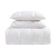 thumbnail image 4 of Truly Soft Everyday Pleated Microfiber 3-Piece Full/Queen Duvet Set in White, Polyester , Adult, All Season, OEKO-TEX Certified, 4 of 7