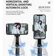 thumbnail image 4 of Tianle Gimbal Stabilizer Compatible with iPhone Smartphone Android,Selfie Stick Tripod, Portable Extendable 3 in 1 Phone Tripod Selfie Stick with Wireless Remote Compatible with iPhone (Black), 4 of 6