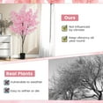 thumbnail image 6 of Costway 6.5 FT 1 PCS Tall Artificial Cherry Blossom Tree with 900 Pink Flowers Cement-filled, 6 of 8