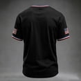 thumbnail image 5 of 9/11 Shirt Men 911 25th Anniversary USA Flag Patriotic Tshirt Short Sleeve Crewneck American Flag Faith Hope Courage Tee Tops, 5 of 5