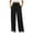 Black, variant on KyCheLot Womens Wide Leg Casual Pants Comfy Ribbed Knit Loose Soft Casual Pants with Pockets Winter Fall