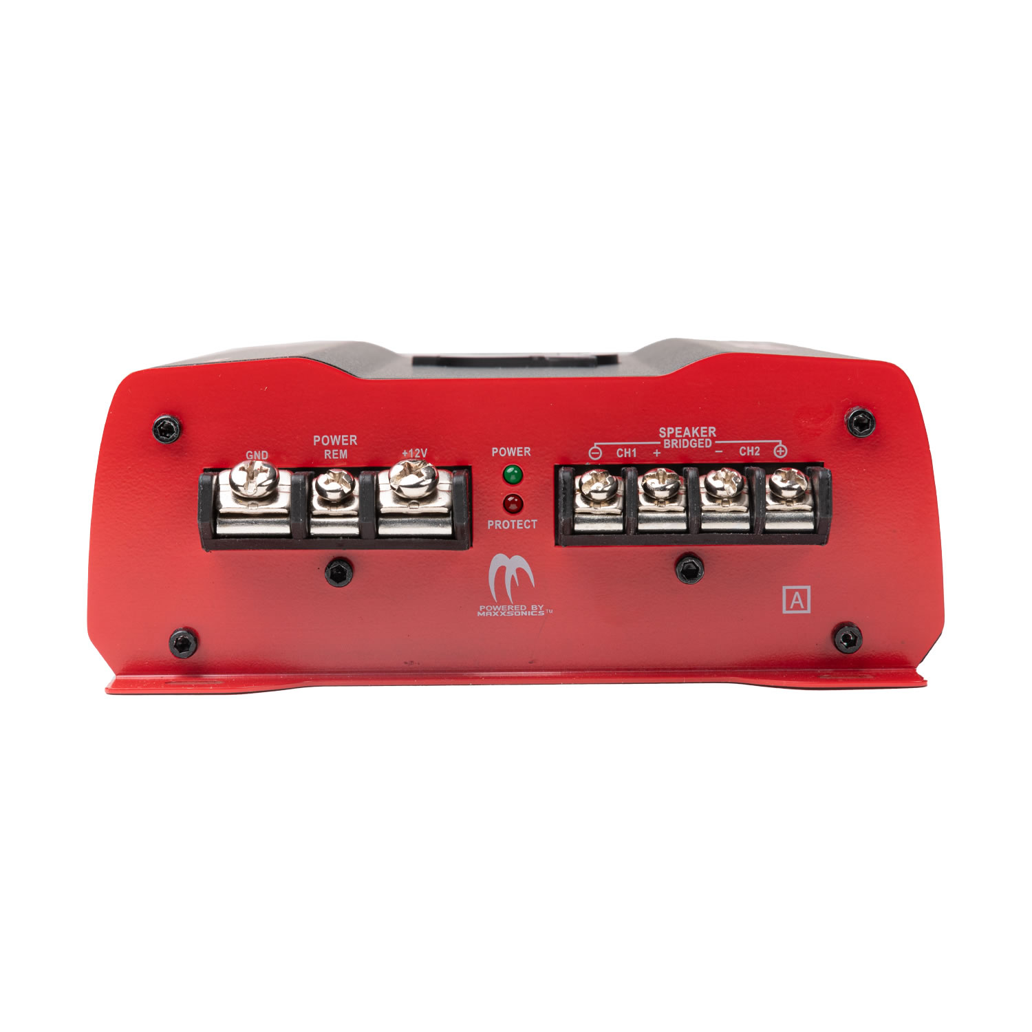 Crunch 3125W 2 Channel Subwoofer Car Audio Amplifier with Adjustable Crossovers, Bass Knob