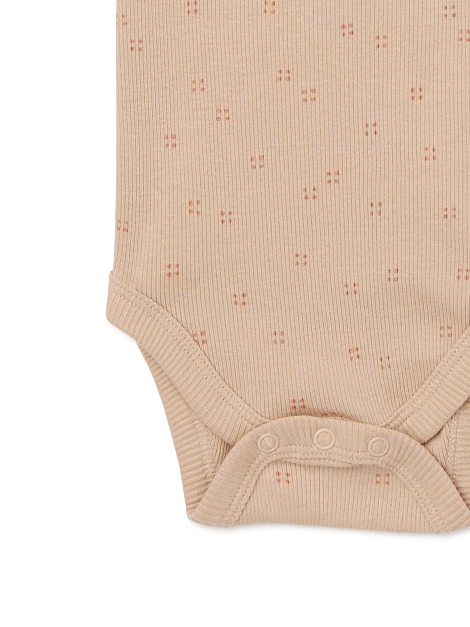 easy-peasy Baby Short Sleeve Print Bodysuit, Sizes 0-24 Months