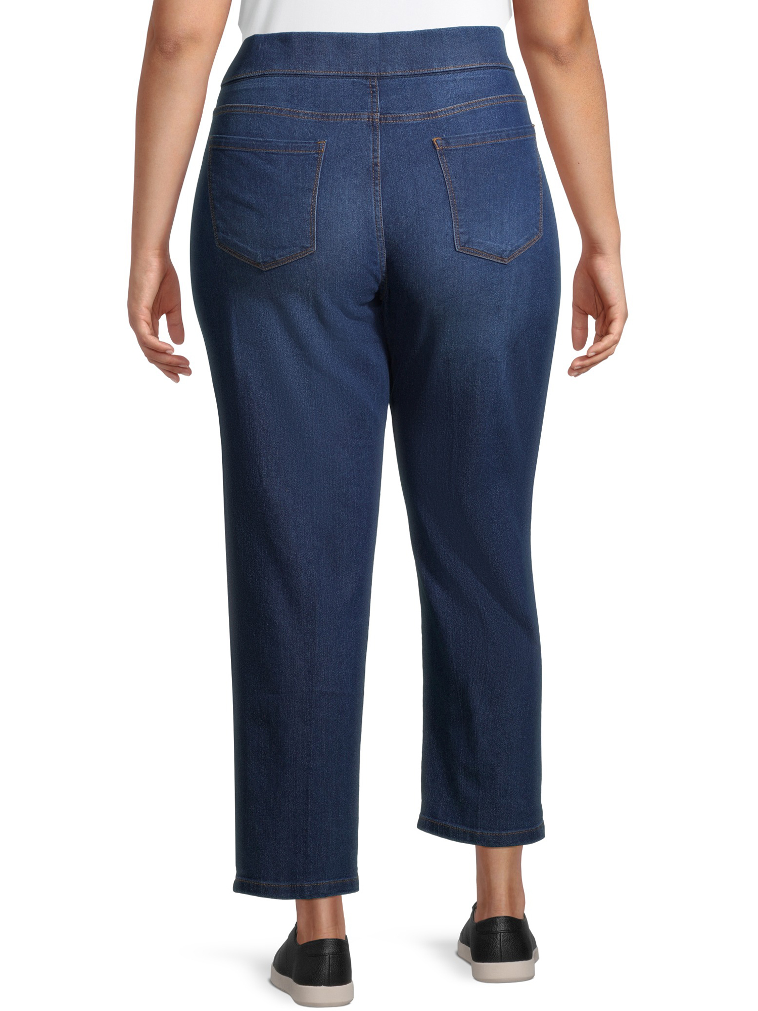 Terra & Sky Women's Plus Size Straight Leg Jeans - Walmart.com