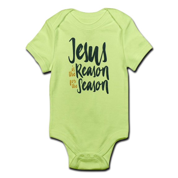 CafePress - Jesus Is The Reason Infant Bodysuit - Baby Light Bodysuit