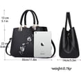 thumbnail image 5 of Asge Women Top Handle Satchel Handbags Shoulder Bag Tote Purse Messenger Bags, 5 of 12